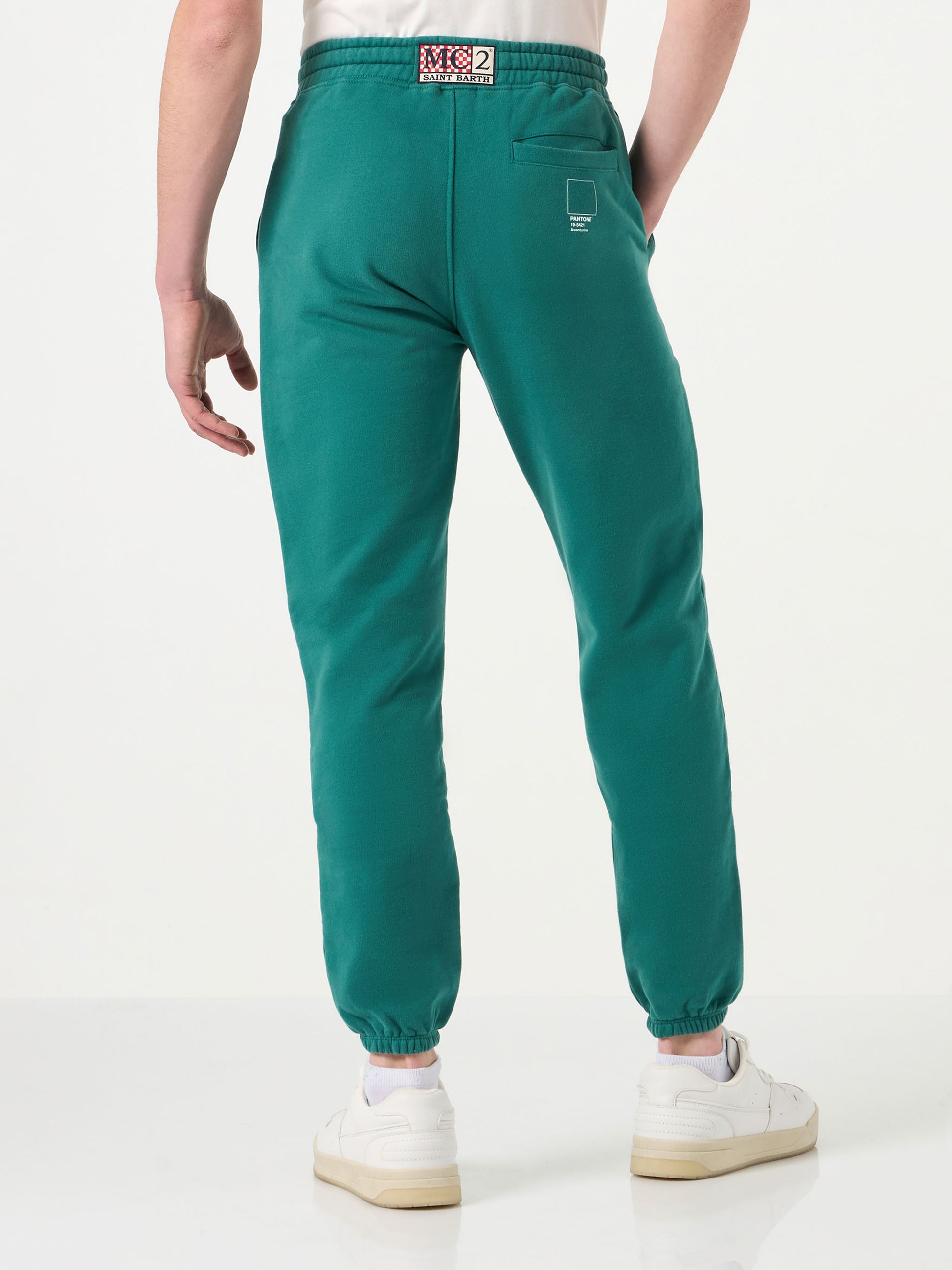Green track pants | Pantone® Special Edition - MC2 Saint Barth