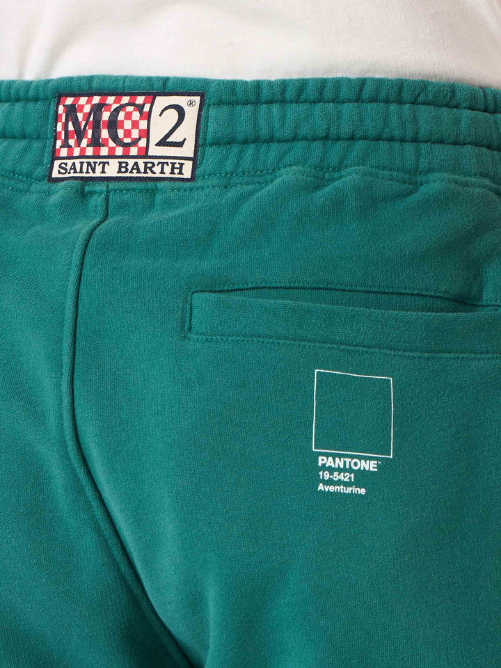 Green track pants | Pantone® Special Edition - MC2 Saint Barth