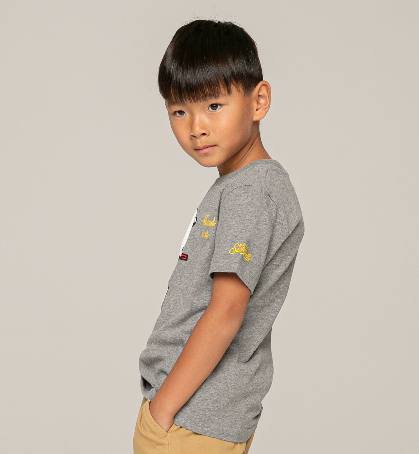 Boy t-shirt with Snoopy print and embroidery | SNOOPY - PEANUTS™ SPECIAL EDITION - MC2 Saint Barth