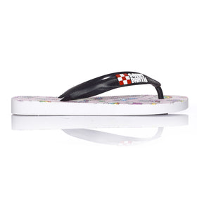 Infradito da bambina con simpatica stampa rosa