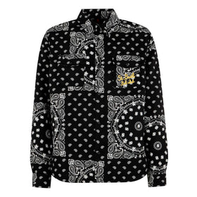 Overshirt Chalet with pocket and St. Barth Bob Club embroidery - MC2 Saint Barth