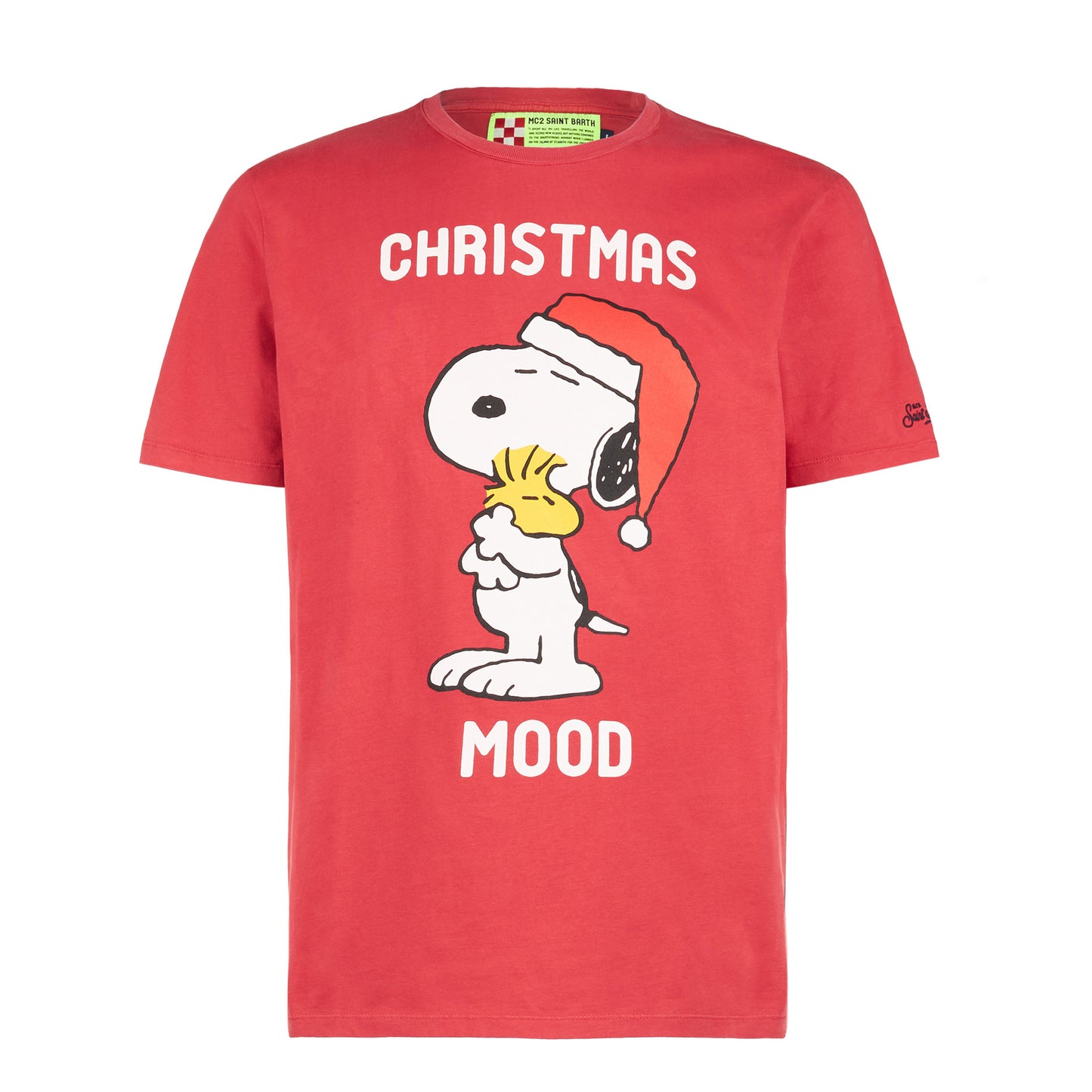 Man heavy cotton t-shirt with Snoopy print | Peanuts™ Special Edition - MC2 Saint Barth