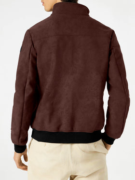 Man brown thermo jacket Byron - MC2 Saint Barth