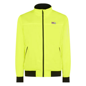 Man fluo yellow bomber jacket Country with furry lining - MC2 Saint Barth