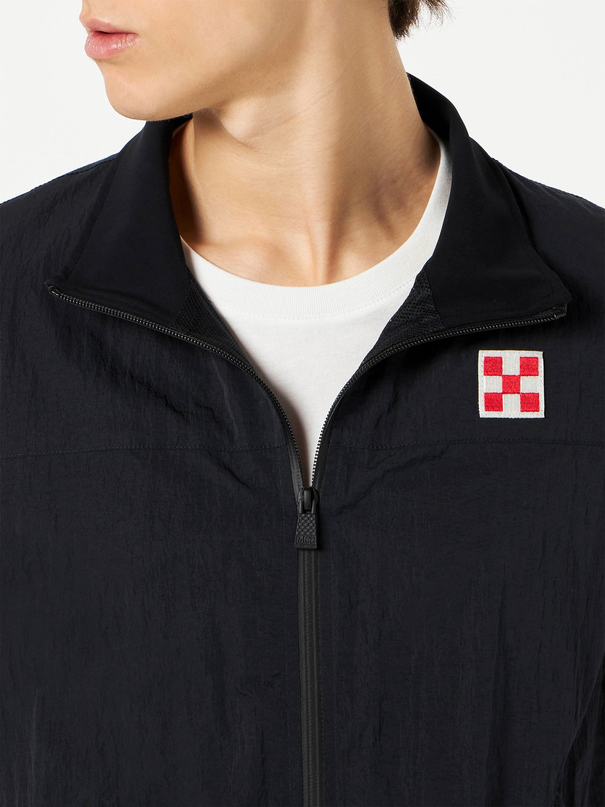 Blue sailor zip jacket - MC2 Saint Barth