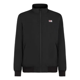 Man black bomber jacket Country with furry lining - MC2 Saint Barth