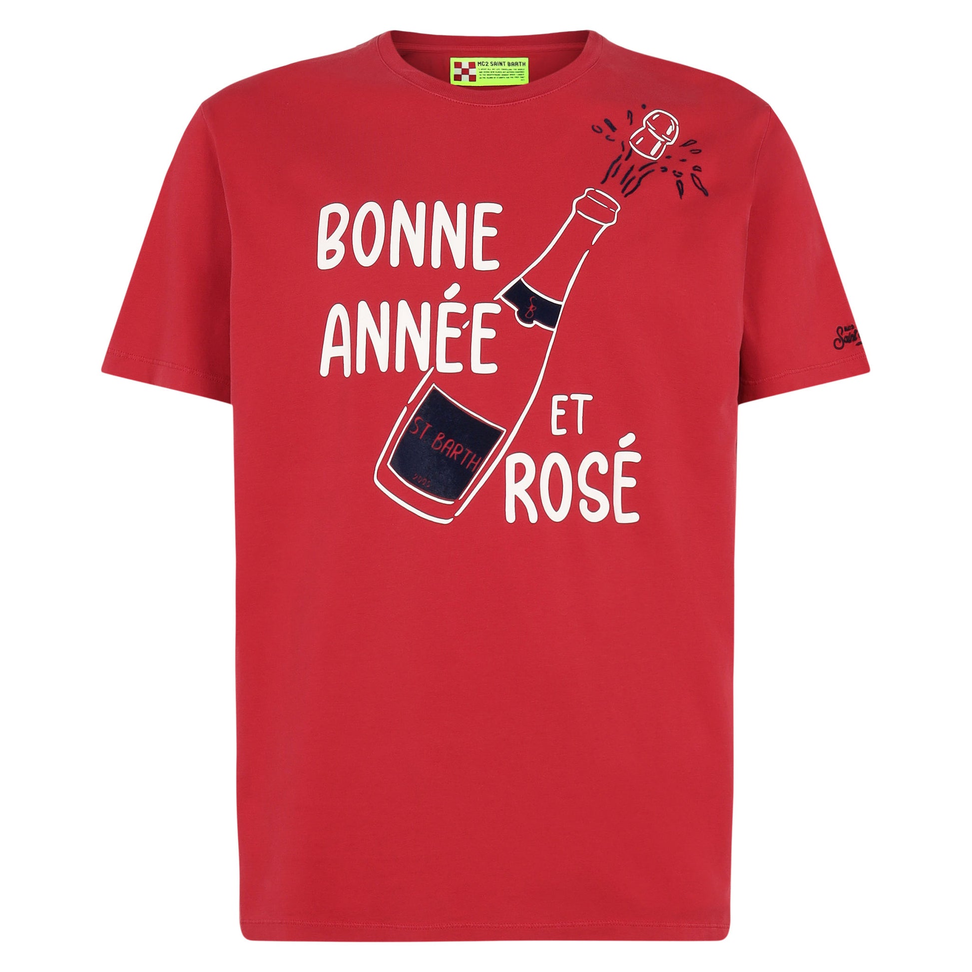 Bonne Année et Rosé red t-shirt - MC2 Saint Barth