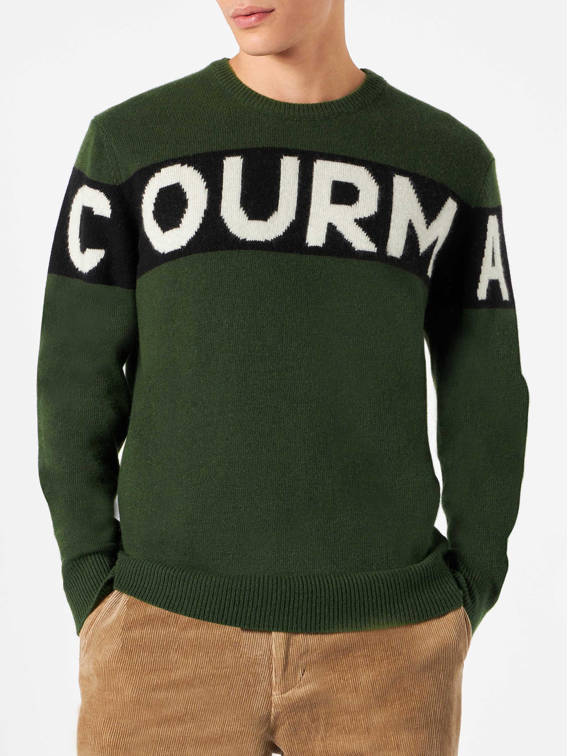 Courma blended cashmere man sweater - MC2 Saint Barth