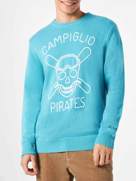 Man sweater with Campiglio Pirates embroidery - MC2 Saint Barth