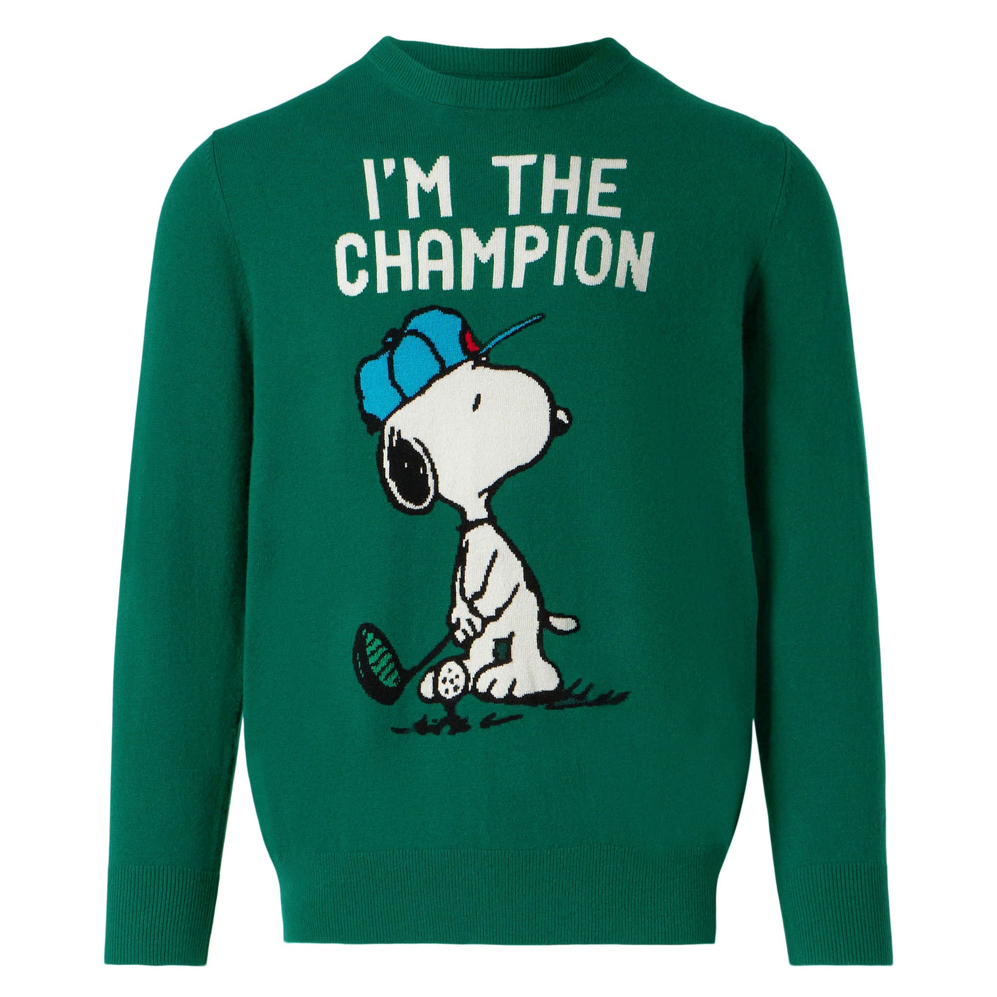 Man lightweight sweater with Snoopy jacquard | SNOOPY PEANUTS™ SPECIAL EDITION - MC2 Saint Barth