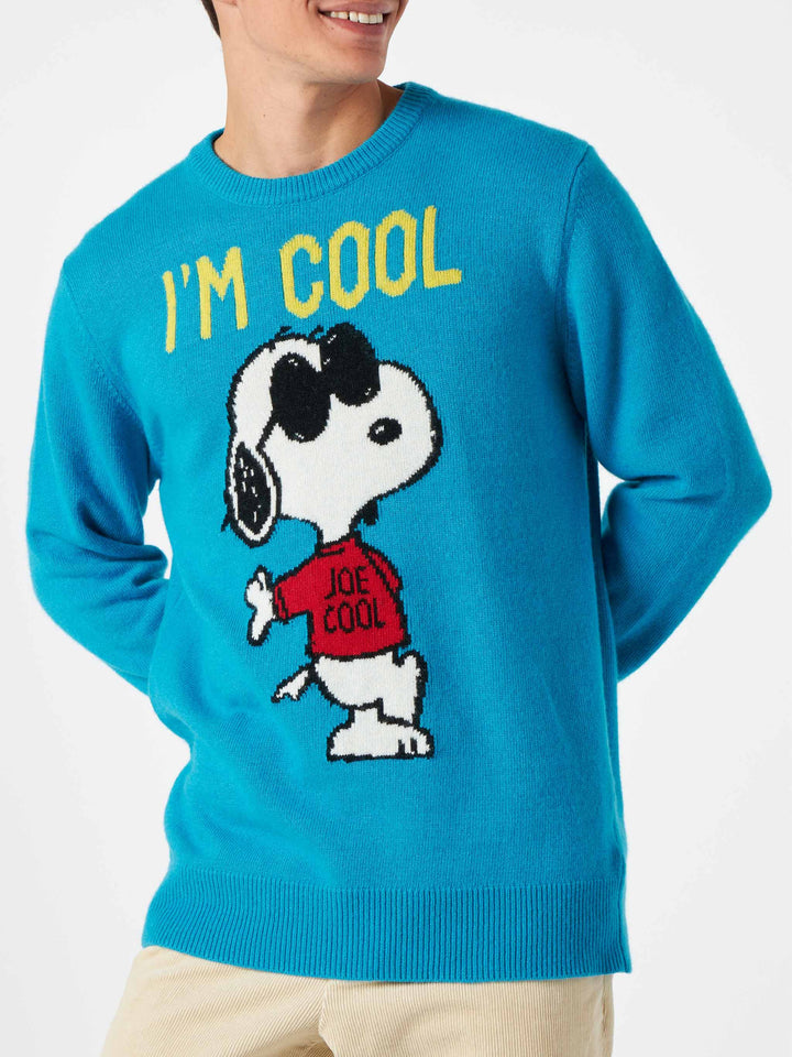 Man sweater with Snoopy I'm Cool print | SNOOPY - PEANUTS™ SPECIAL EDITION - MC2 Saint Barth