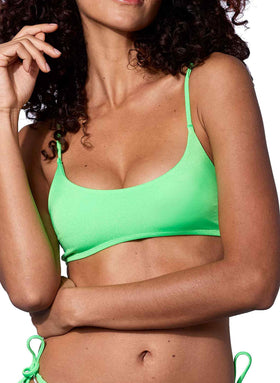 Green fluo bralette - MC2 Saint Barth