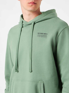 Military green hoodie | Pantone® Special Edition - MC2 Saint Barth