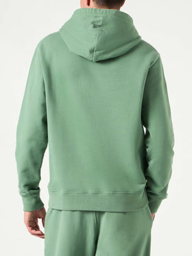 Military green hoodie | Pantone® Special Edition - MC2 Saint Barth