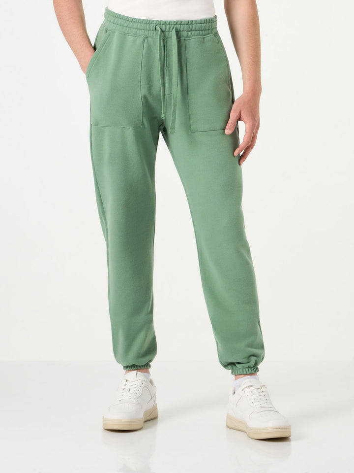 Military green track pants | Pantone® Special Edition - MC2 Saint Barth