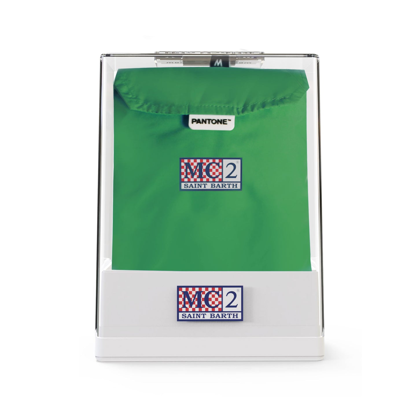 Boy green swim shorts | PANTONE® SPECIAL EDITION - MC2 Saint Barth