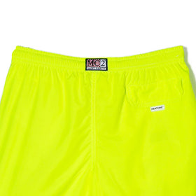 Fluo yellow light fabric boy swim shorts | Pantone® Special Edition - MC2 Saint Barth