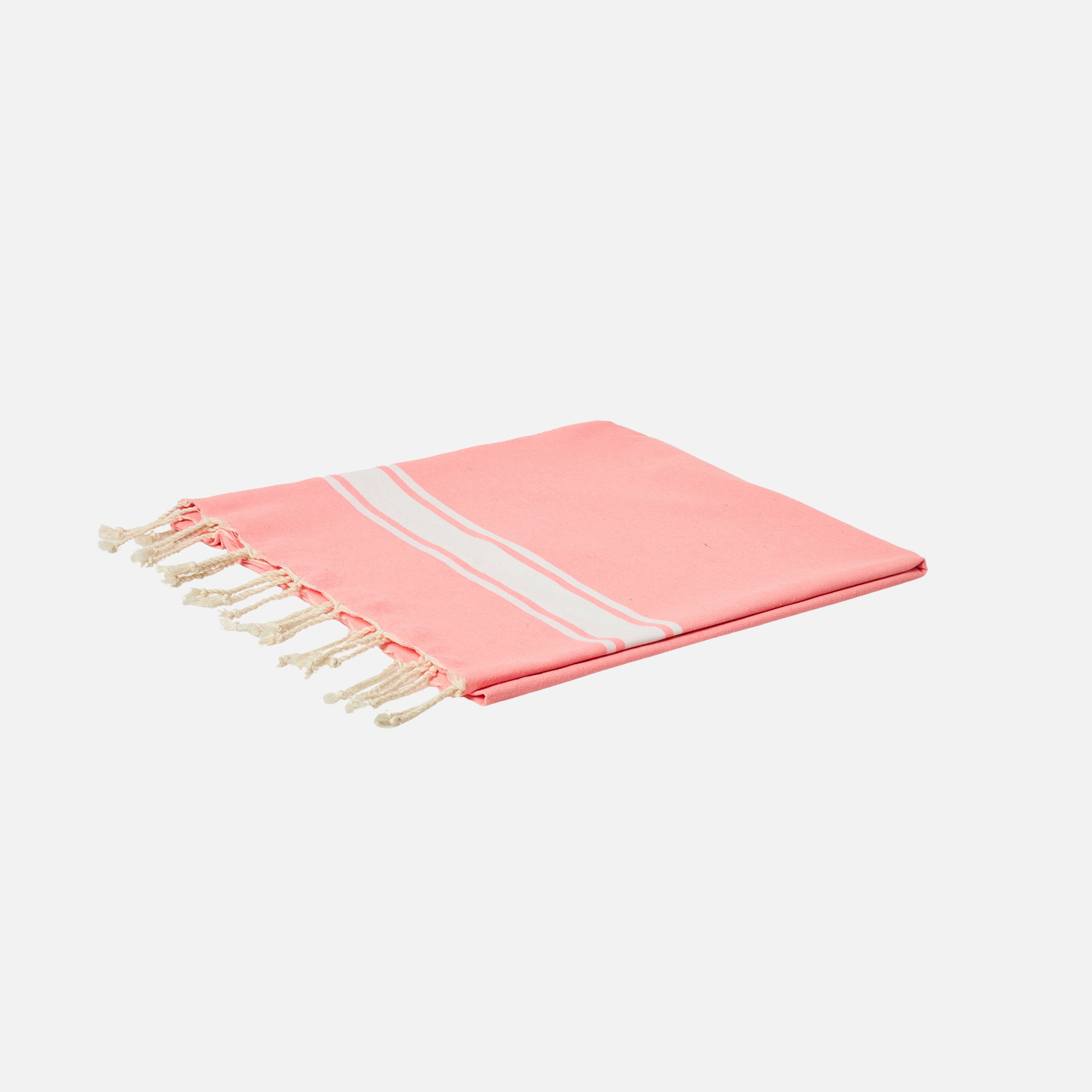Pink fluo cotton towel - MC2 Saint Barth