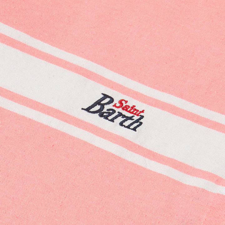 Pink fluo cotton towel - MC2 Saint Barth