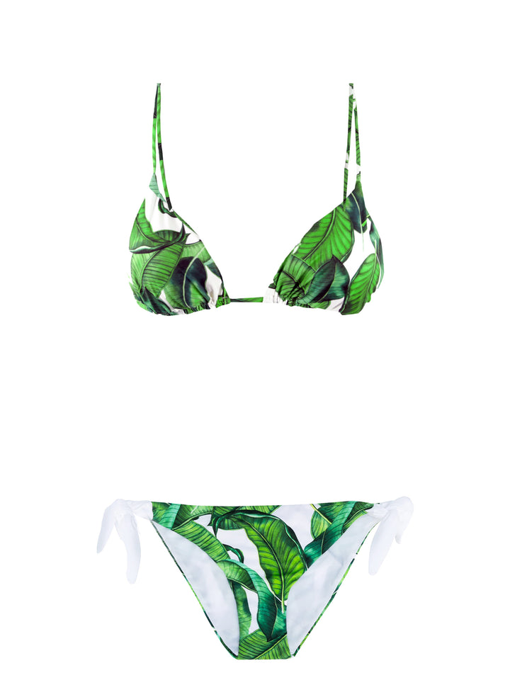 Banana leaves sweim briefs - MC2 Saint Barth