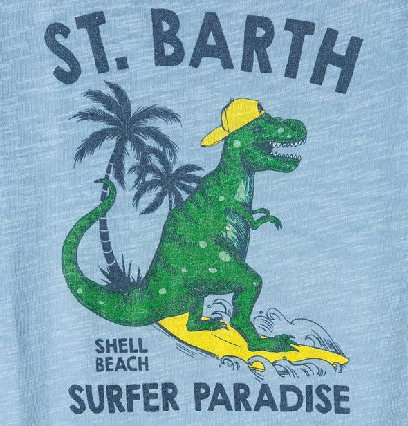 Dino surfer boy t-shirt - MC2 Saint Barth