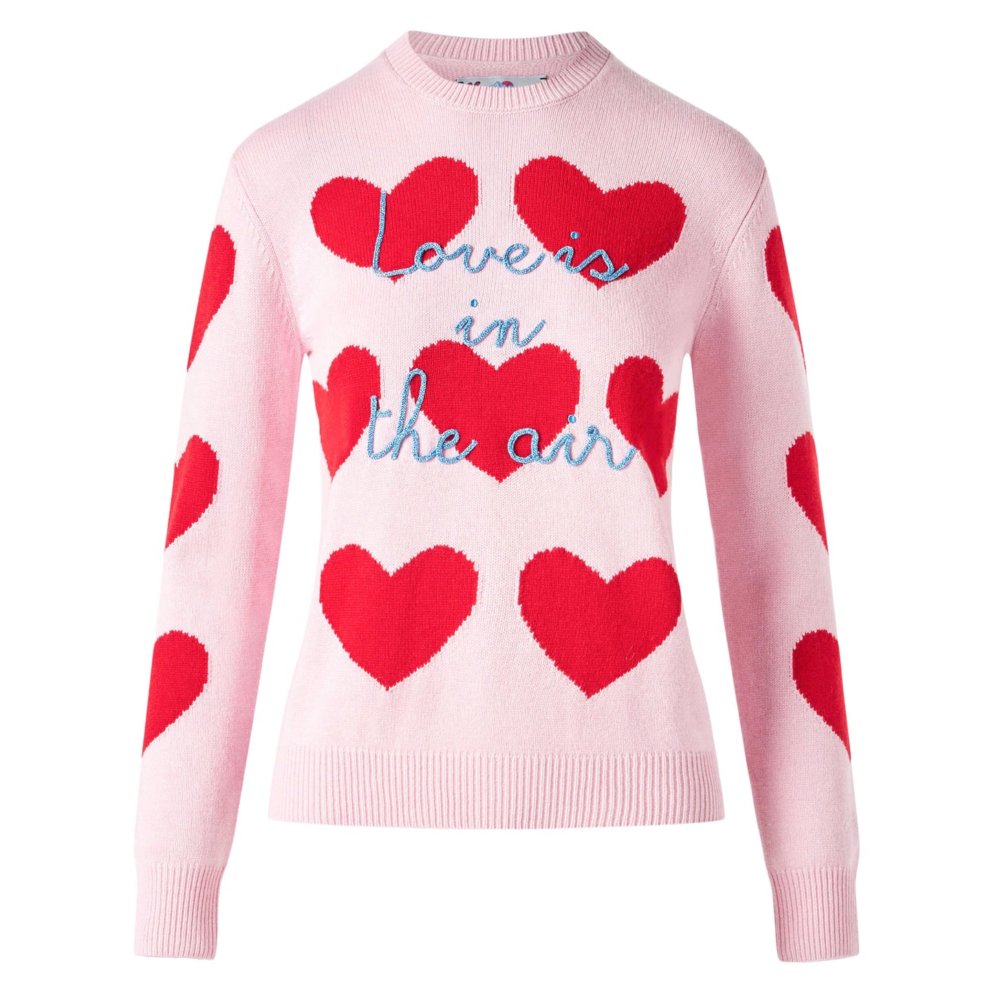Woman sweater with heart print - MC2 Saint Barth