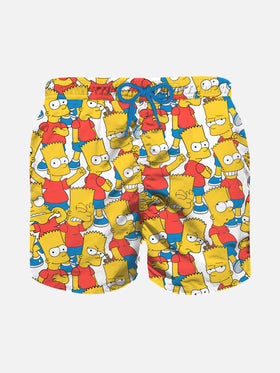 Boy swim shorts with Bart all over print | THE SIMPSONS SPECIAL EDITION - MC2 Saint Barth