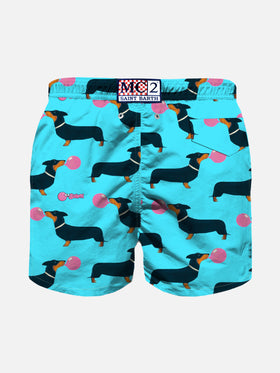 Costume da bagno bambino con stampa bassotto e Big Babol | EDIZIONE SPECIALE BIG BABOL®