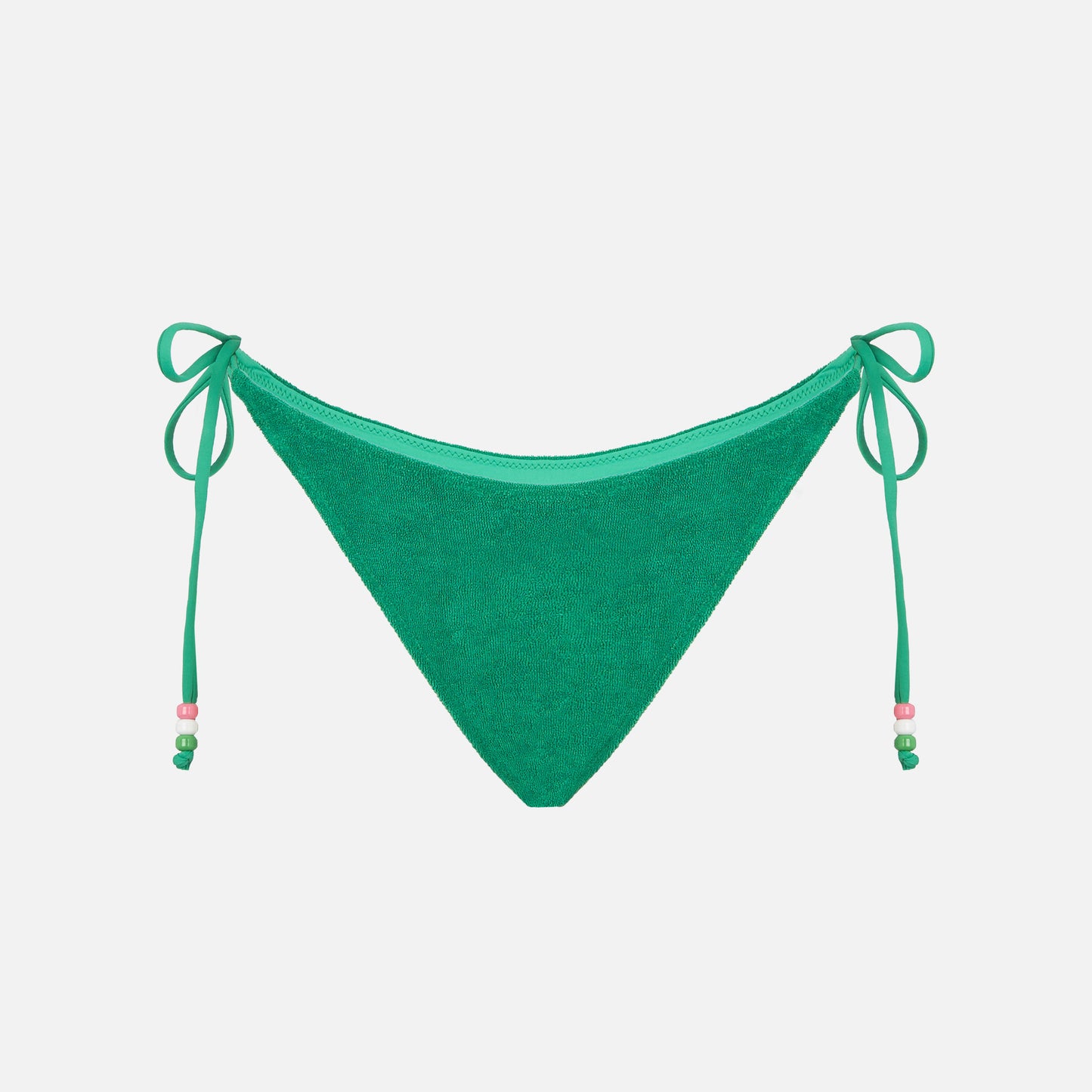 Woman terry swim briefs with charms - MC2 Saint Barth