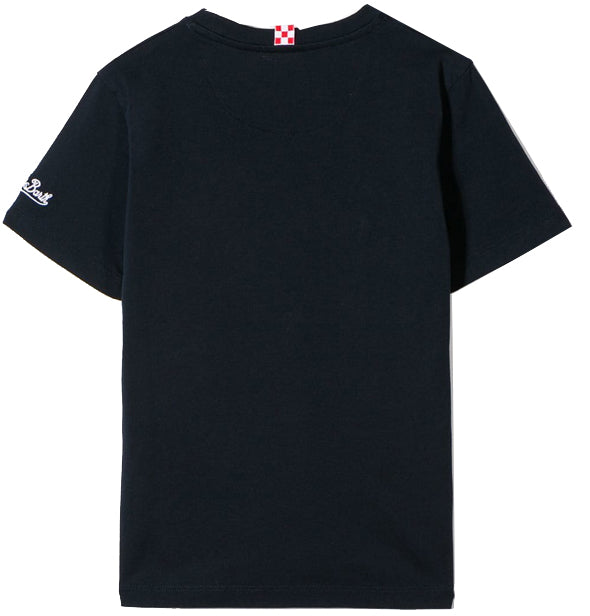 Boy t-shirt with astronaut printed pocket - MC2 Saint Barth