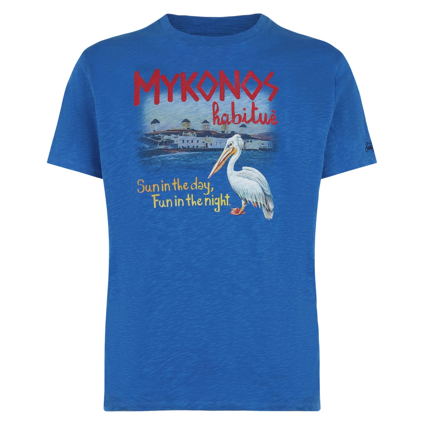 Mykonos print man t-shirt - MC2 Saint Barth