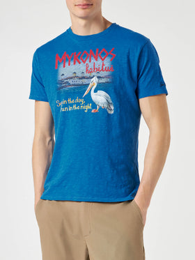Mykonos print man t-shirt - MC2 Saint Barth