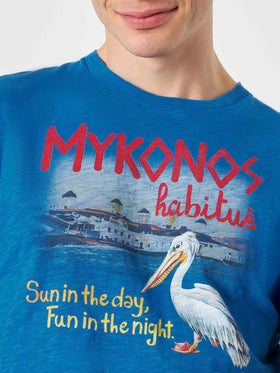 Mykonos print man t-shirt - MC2 Saint Barth