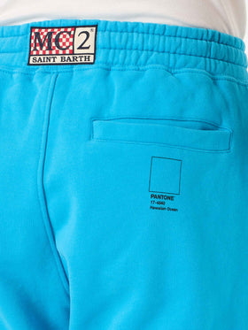 Turquoise track pants | Pantone® Special Edition - MC2 Saint Barth