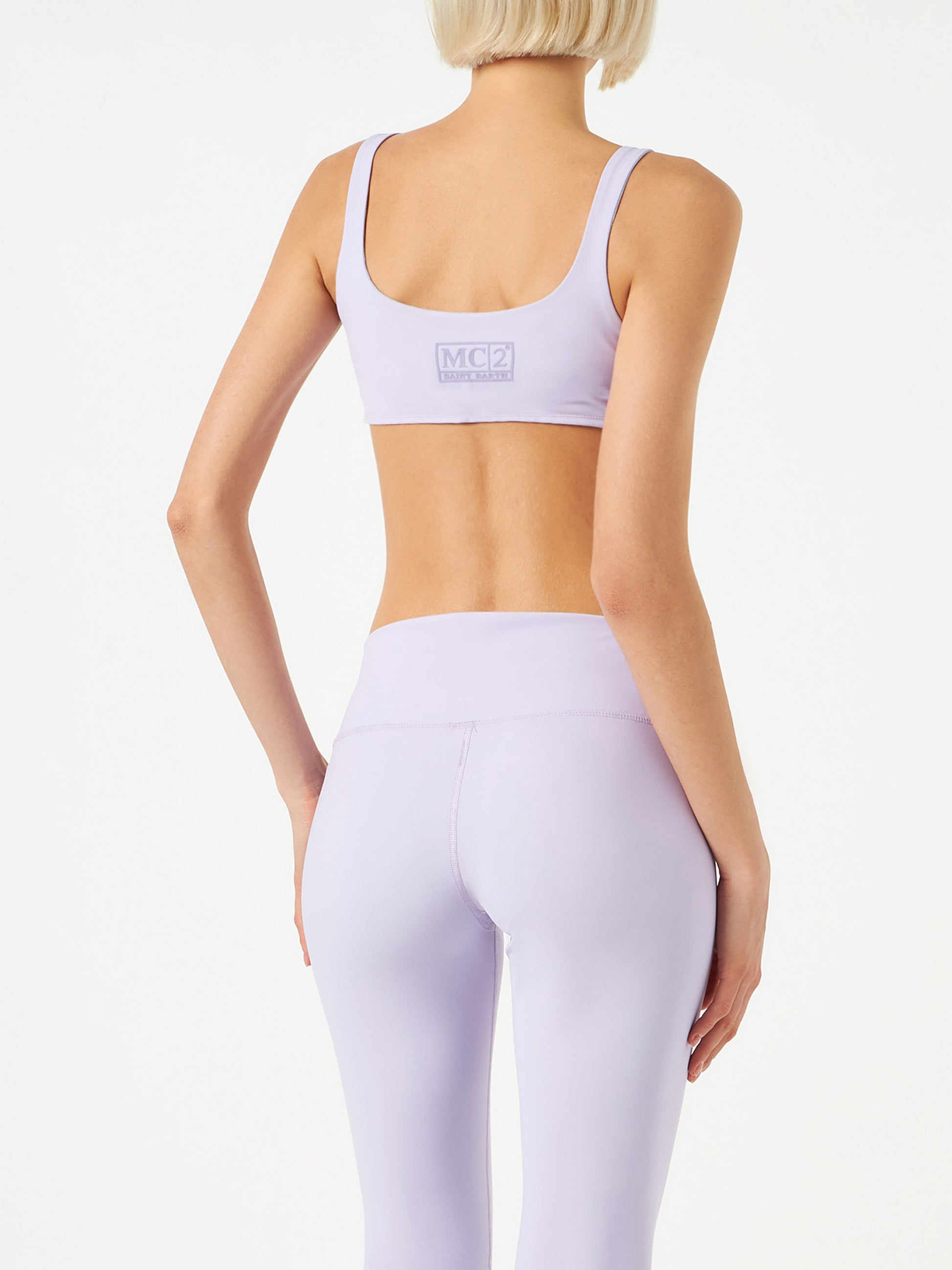 Lilac yoga top - MC2 Saint Barth