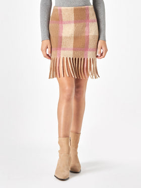 Woman skirt with fringes - MC2 Saint Barth