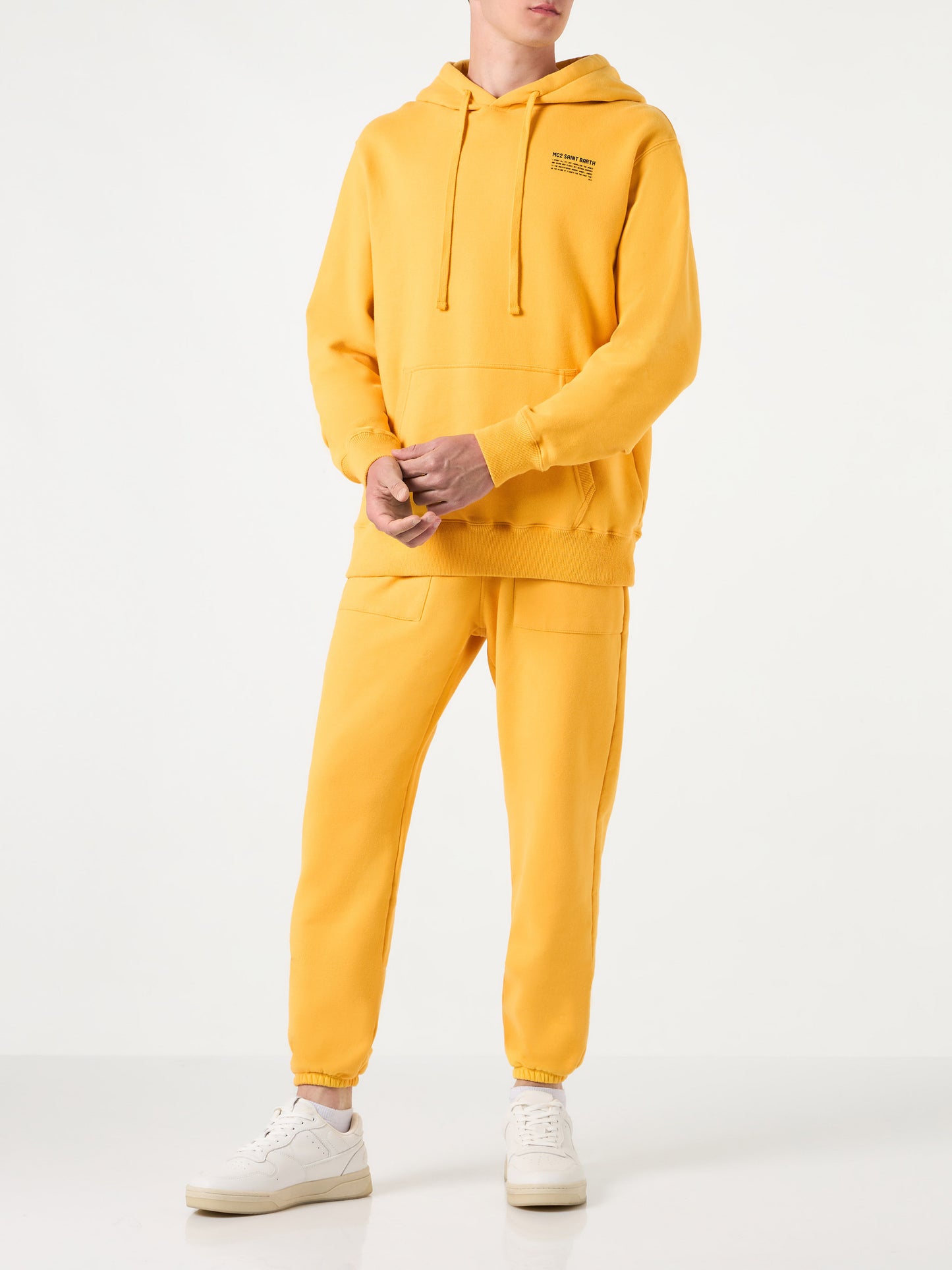 Yellow-ochre track pants | Pantone® Special Edition - MC2 Saint Barth